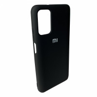Xiaomi Redmi Note 12S Чехол силиконовый Микрофибра (черный)