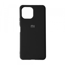 Xiaomi Mi 11 lite чохол чорний Silicone Cover black