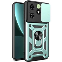 Tecno Spark Go 2024 Чохол протиударний Шторка (зелений)