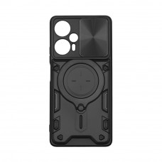 Xiaomi Poco F5 Чохол протиударний Шторка (чорний)