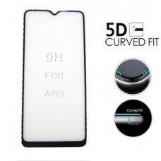 Защитное стекло Samsung A20s A207 6.5" Закругленное (5D)