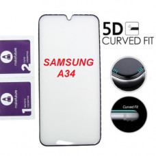 Защитное стекло Samsung A34 A346 Curved Glass (5D)