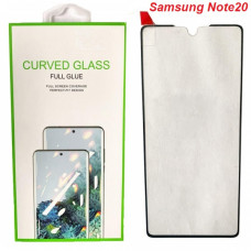 Захисне скло Samsung Note 20 N980 Curved 3D Glass (загартоване)