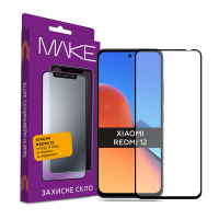 Захисне скло Xiaomi Redmi 12 Full Glue Glass (загартоване)