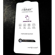 Защитное стекло Samsung S22 S901 Безрамочное (закаленное)