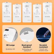 Защитное стекло iPhone 15 безрамочное (закаленное)
