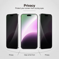 Захисне скло iPhone 15 Pro Privecy (Антишпигун)