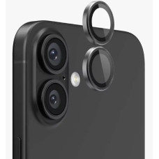 Захисне скло на камеру iPhone 16 Plus (рамка метал)