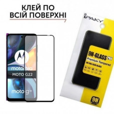 Захисне скло Motorola Moto G22 Full Glue Glass (загартоване)