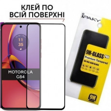 Захисне скло Motorola Moto G84 Full Glue Glass (загартоване)