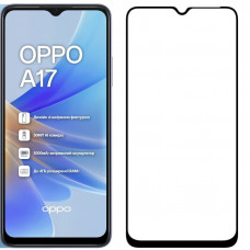 Захисне скло Oppo A17 Full Glue Glass (загартоване)