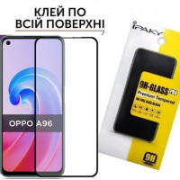 Защитное стекло Oppo A96 Full Glue Glass (закаленное)