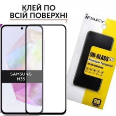 Захисне скло Samsung M35 M355 M356 Full Glue Glass (загартоване)
