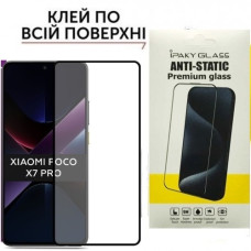 Захисне скло Xiaomi Poco X7 Pro антистатик (загартоване)