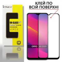 Захисне скло Oppo A5 (2020) Full Glue Glass (загартоване)