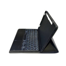 Чехол книжка Samsung Tab S10 FE X520 X526 клавиатура с подсветкой