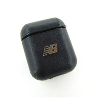 Чохол навушників AirPods 2 шкіряний NB Leather Case (чорний)