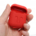 Чохол навушників AirPods 2 силіконовий (на вибір)