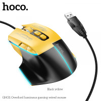 Мишка дротова Миша геймерська mouse (hoco)