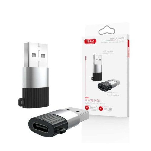 Коннектор Переходник Адаптер Type-C to USB (мама-папа)