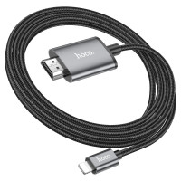 HDMI - lightning ТВ кабель адаптер HDTV 4K 2m метра (hoco)