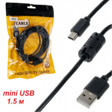 USB кабель mini міні 11pin 150cm (з фільтром)