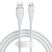 USB кабель силіконовий lightning 20W 2m (baseus)