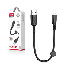 USB кабель micro микро короткий 25см