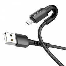 USB кабель мікро micro Зносостійкий 1m 2,4A (hoco)
