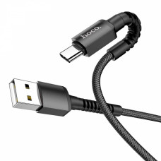 USB кабель Type-C Износостойкий 1m 3A (hoco)