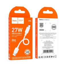 USB кабель typeC 3A 27W 0,25m Powerbank Vape (короткий)