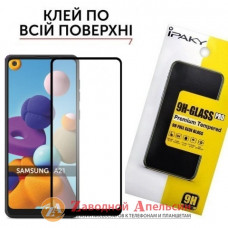 Защитное стекло Samsung A21 A215 Full Glue Glass