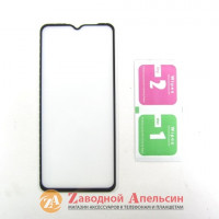 Захисне скло Oppo A31 Повний клей чорне