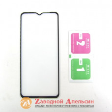 Захисне скло Oppo A31 Повний клей чорне