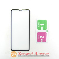 Захисне скло Realme 5 Full Glue Glass black