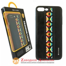 iPhone 7 8 Plus чохол шкіра G-CASE Folk series орнамент