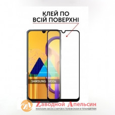 Защитное стекло Samsung M30s M307 Full Glue Glass