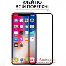Захисне скло iPhone XR 11 Повний клей Загартоване