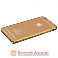 iPhone 6 6S 7 бампер металевий Fashion gold