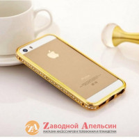 iPhone 5 5s se бампер Luxery diamond gold