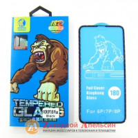 Стекло iPhone 7 8 plus Gorilla Glass небьющаяся кромка