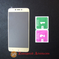 Захисне скло Xiaomi Redmi 5A Full Glass gold