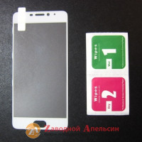 Захисне скло Meizu M6 Full Tempered Glass white