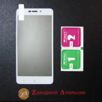 Захисне скло Xiaomi Redmi 4A повне Full Glass white