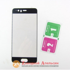 Захисне скло Huawei P10 GLASS full чорне