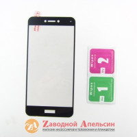 Захисне скло Huawei P8 lite 2017 GLASS full черн