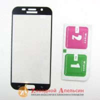 Захисне скло Samsung A7 2017 A720 повне full GLASS