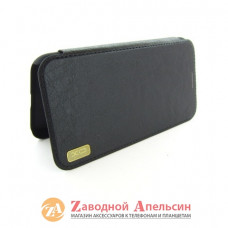 Чохол книжка iPhone X XS Creative Case XO шкіра черн