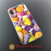 iPhone X XS 10 чохол малюнок черепашки Seashells
