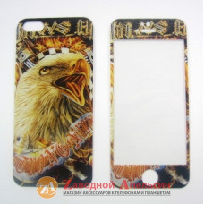 Захисне скло Apple iPhone 5 5s дизайн орел